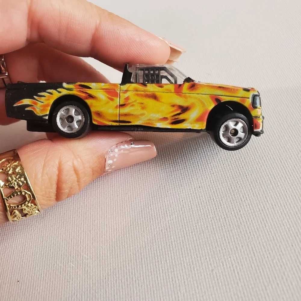 Vintage Golden Wheel Doe Cast Truck
